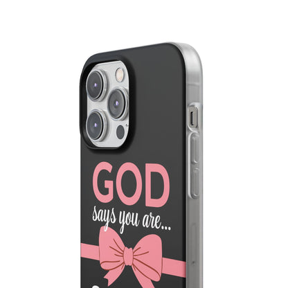 Chosen by God iPhone Case