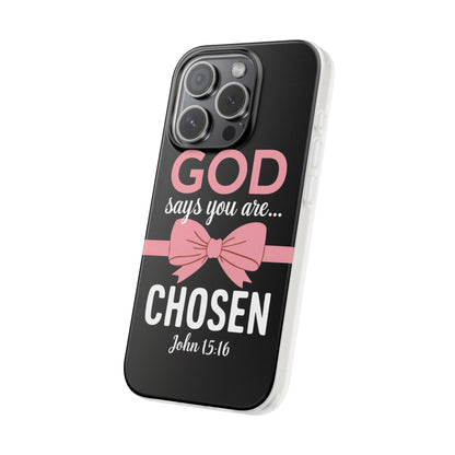 Chosen by God iPhone Case