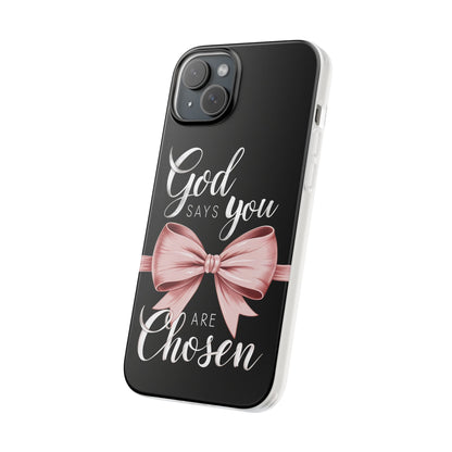 Chosen by God iPhone Case