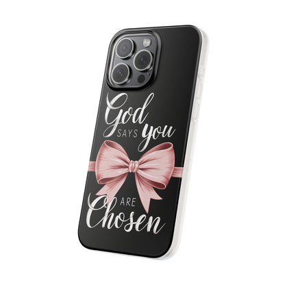 Chosen by God iPhone Case