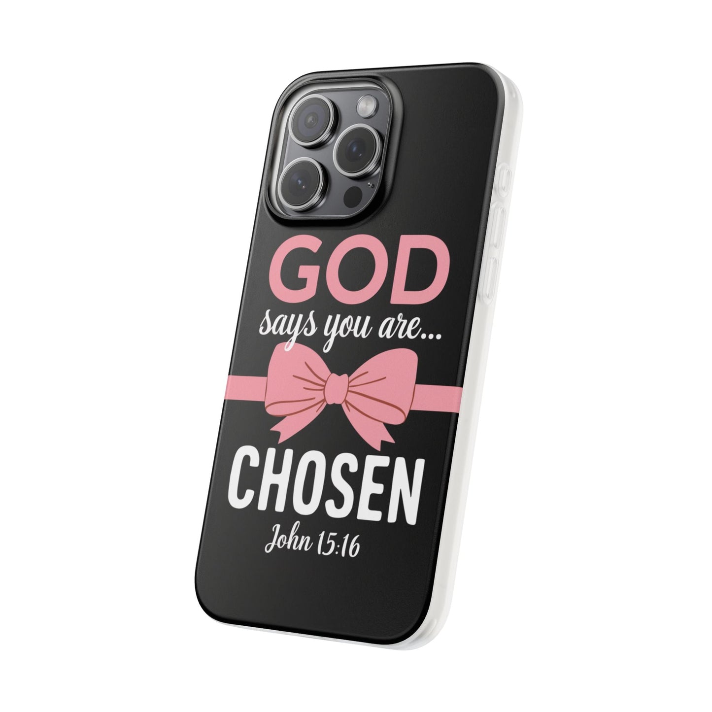 Chosen by God iPhone Case