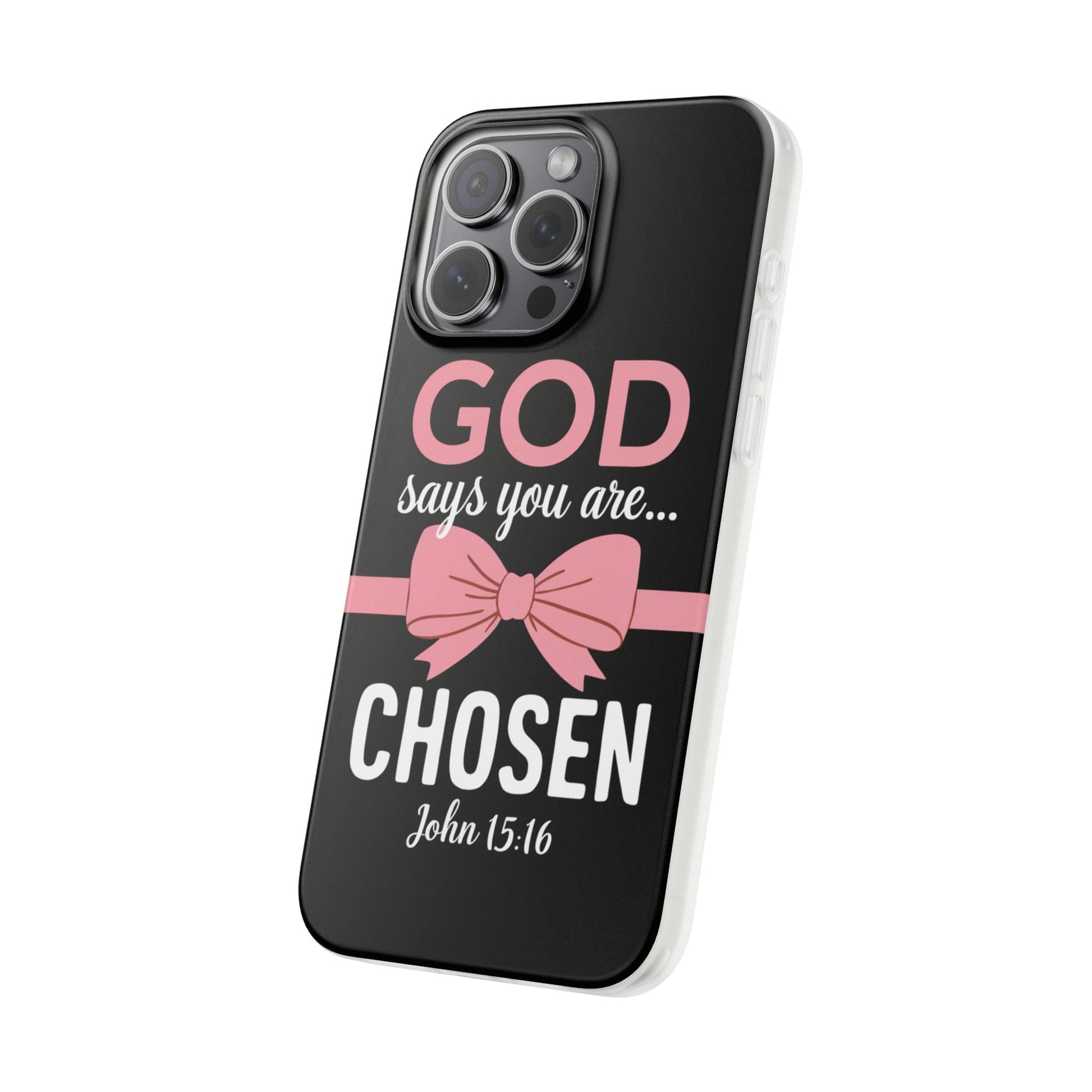 Chosen by God iPhone Case