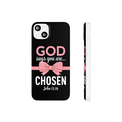 Chosen by God iPhone Case