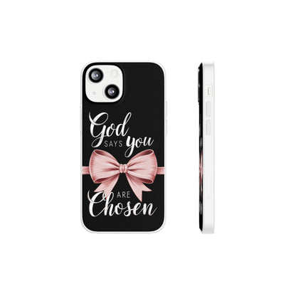 Chosen by God iPhone Case