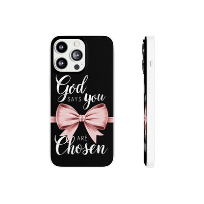 Chosen by God iPhone Case