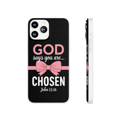 Chosen by God iPhone Case