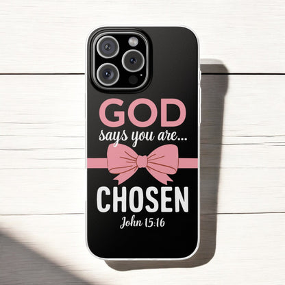 Chosen by God iPhone Case