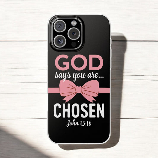 Chosen by God iPhone Case