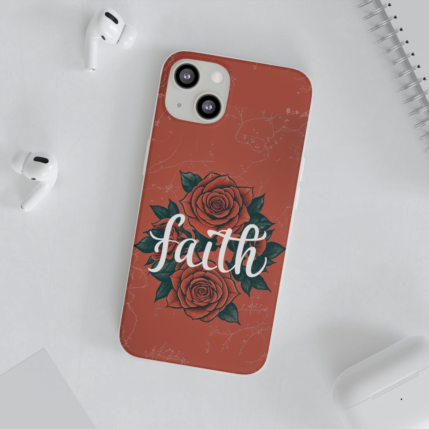 Faithful Roses iPhone Case