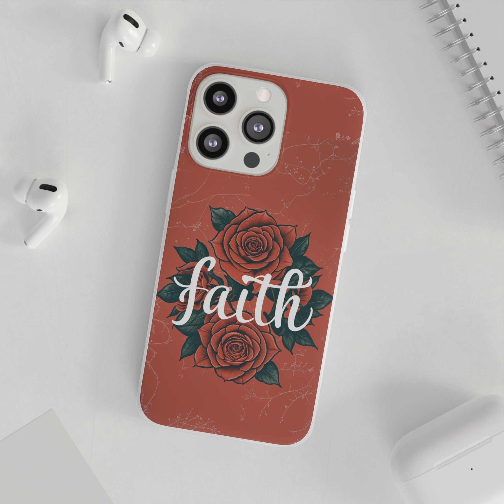 Faithful Roses iPhone Case