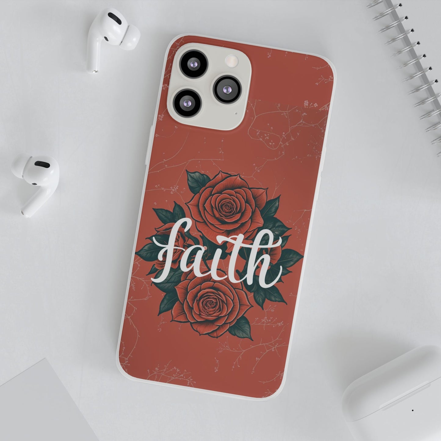 Faithful Roses iPhone Case