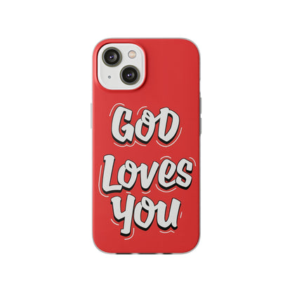 God Loves You iPhone Case