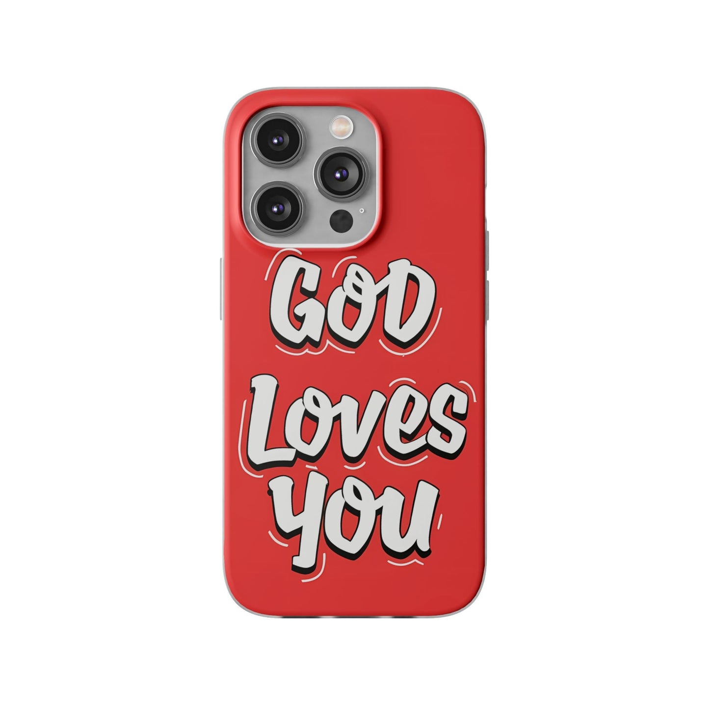 God Loves You iPhone Case