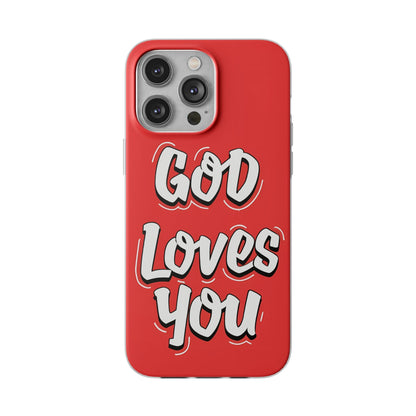 God Loves You iPhone Case