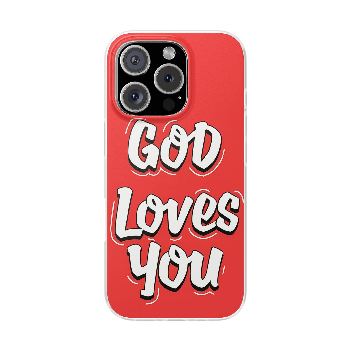 God Loves You iPhone Case