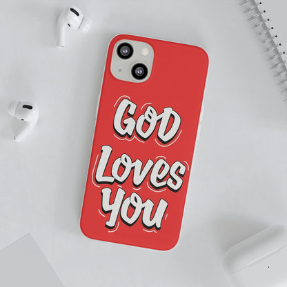 God Loves You iPhone Case