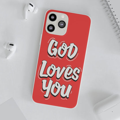 God Loves You iPhone Case