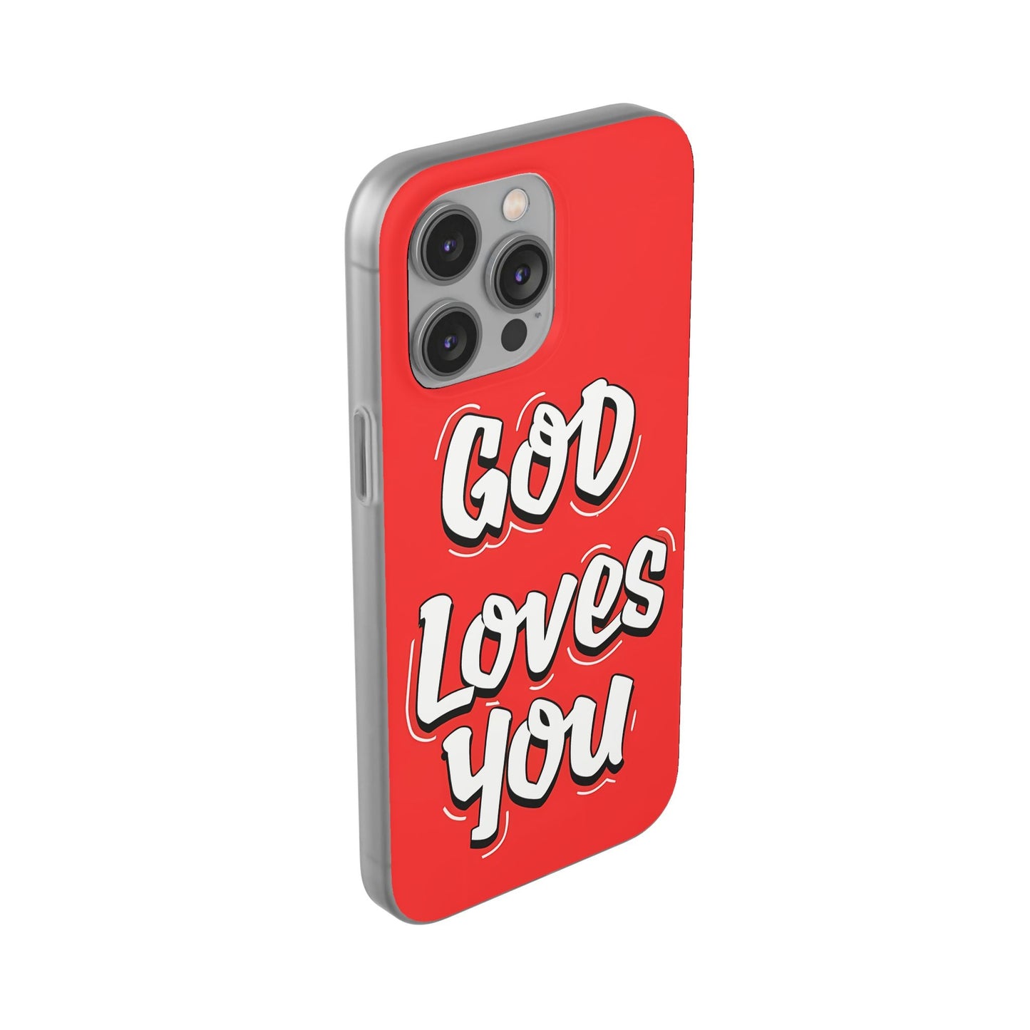 God Loves You iPhone Case