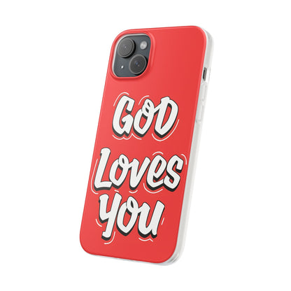 God Loves You iPhone Case