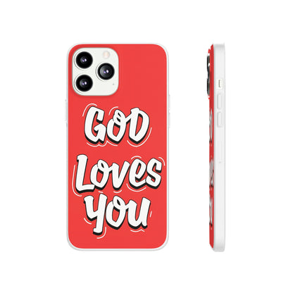 God Loves You iPhone Case