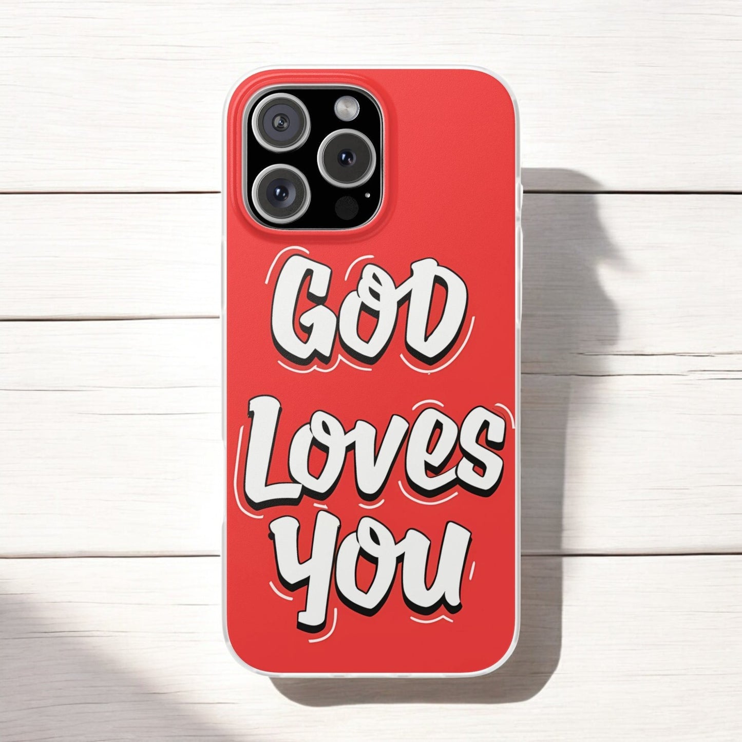 God Loves You iPhone Case