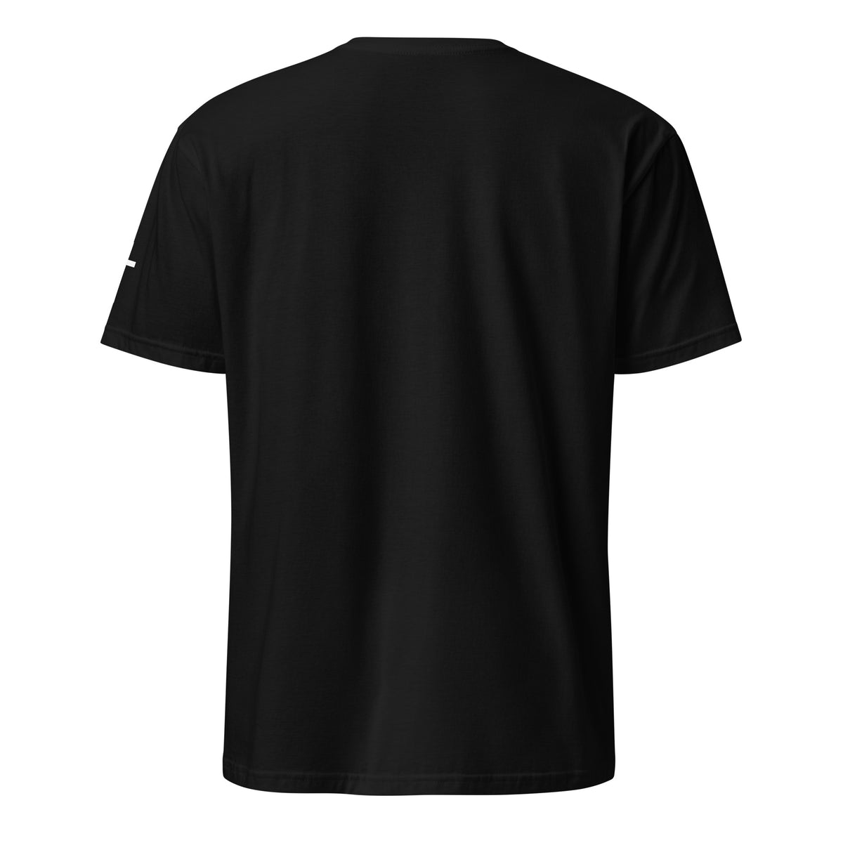 Armor of God Brand black t-shirt, back view