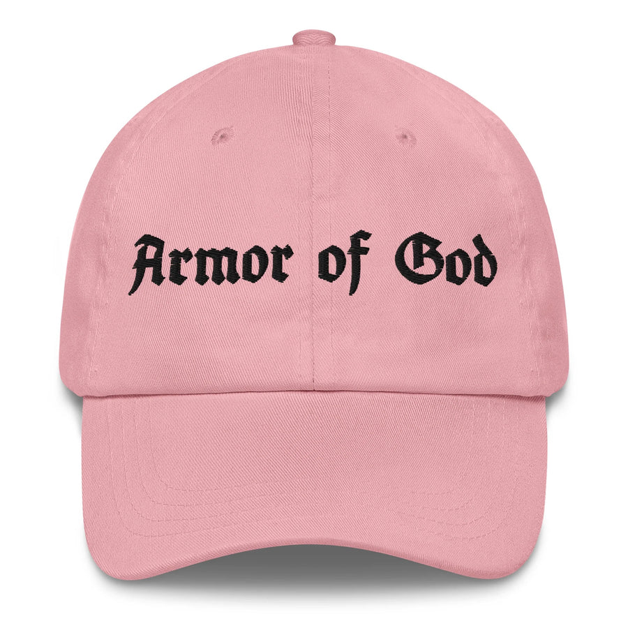 Armor of God Dad Hat - Pink
