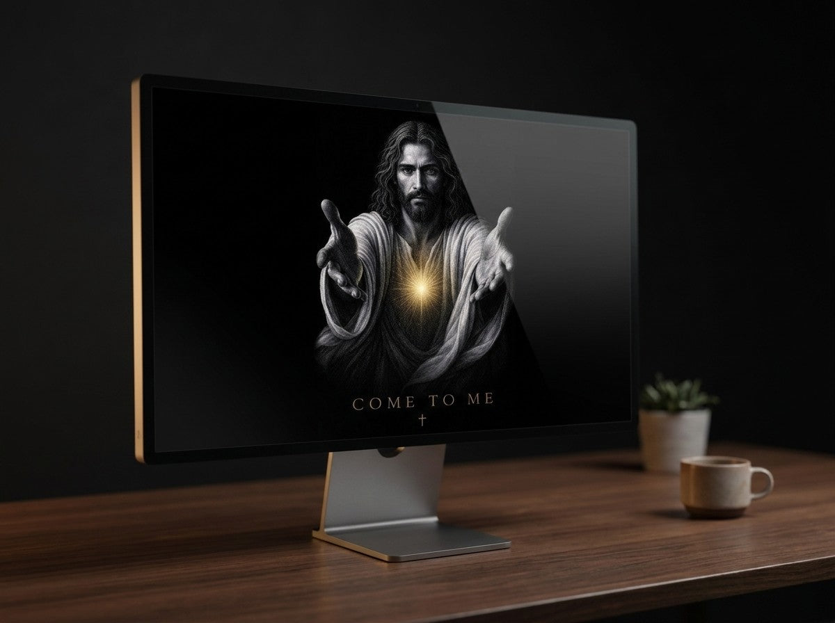 The Promise Collection wallpaper on a desktop display